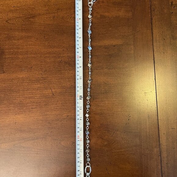 Chrome Hearts Dice Crossball Dagger Wallet Chain Sterling Silver 925 Polished - Picture 2 of 6